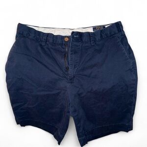 Polo by Ralph Lauren Men's Navy Blue Chino Shorts Size 32